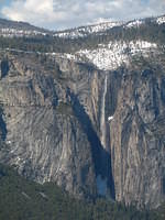 Looking across to Ribbon Falls